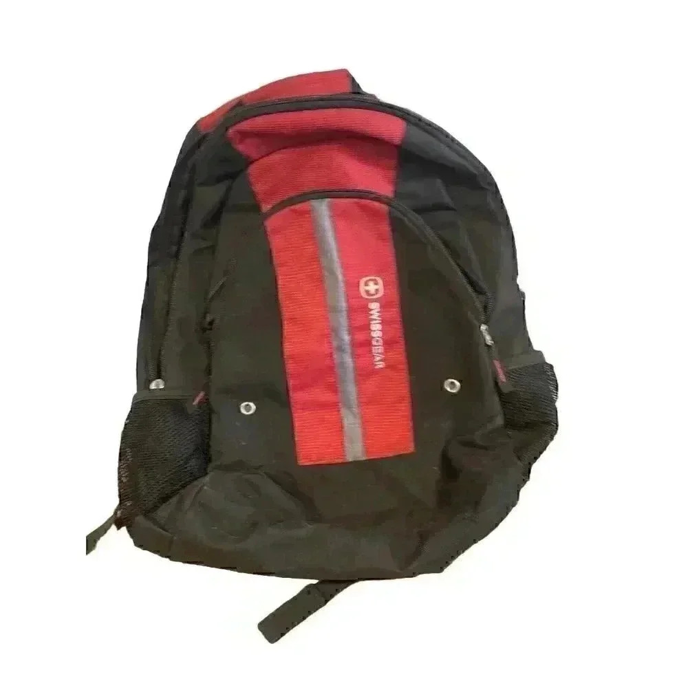 Swiss Gear Red And Black Backpack Lots‎ Of Pockets NWOT